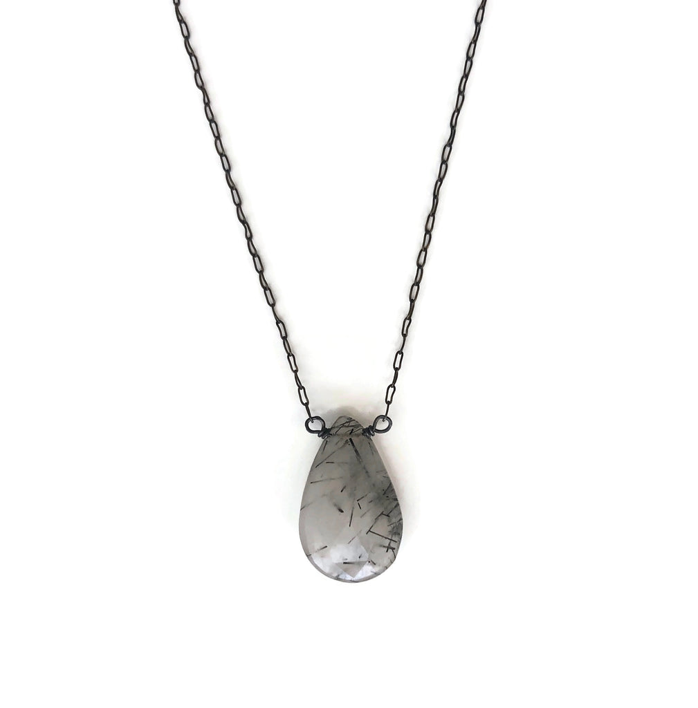 Tourmalated Quartz Necklace