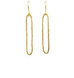 Elongated Earrings, Medium